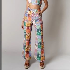 Rachel Antonoff Mike Pants in Nanas Quilt
